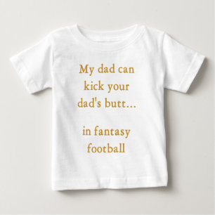 Camiseta Pai do futebol da fantasia