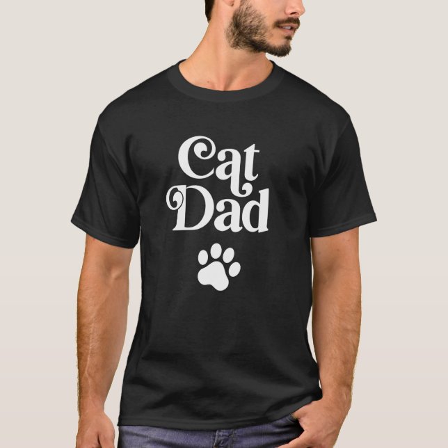 Camiseta Pai do Gato (Frente)