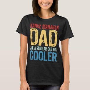 Camiseta Pai do Gerenciador de Intervalo de Menores Como um