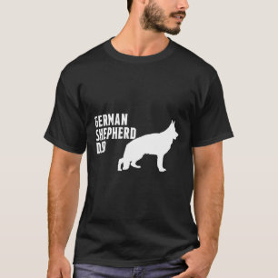 Camiseta Pai do German shepherd Mens