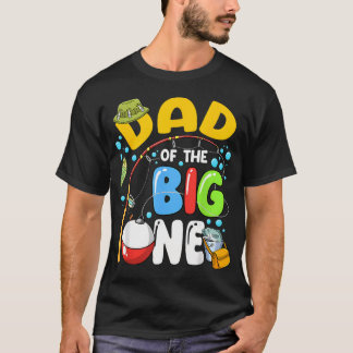 Camiseta Pai do Grande Pescador Aniversariante Família