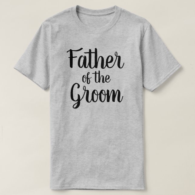 Camiseta Pai do Groom (Frente do Design)