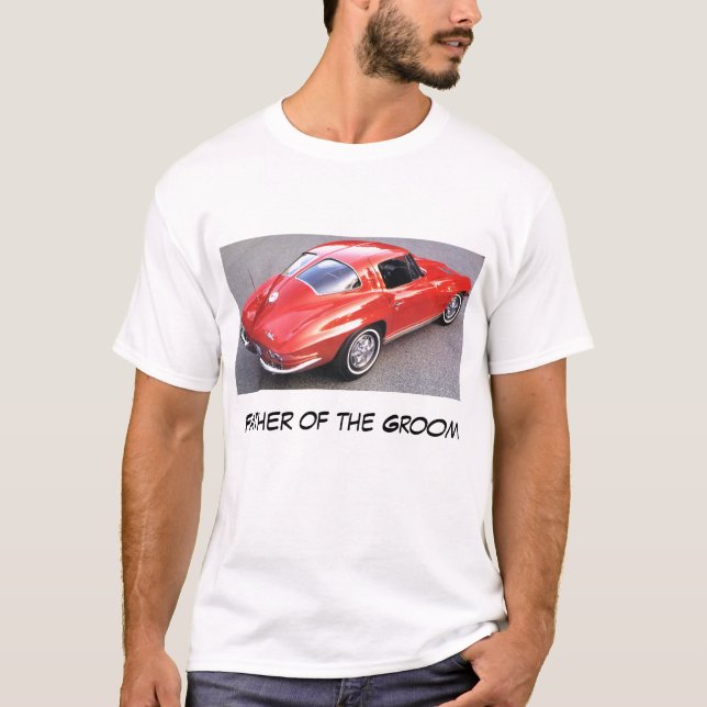 Camiseta Pai do Groom Corvette (Frente)