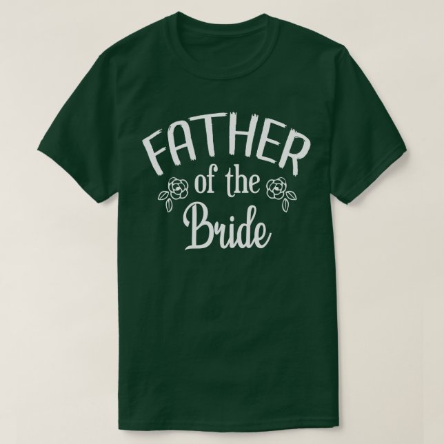 Camiseta Pai do Janto de Ensaio de Casamento Bride (Frente do Design)