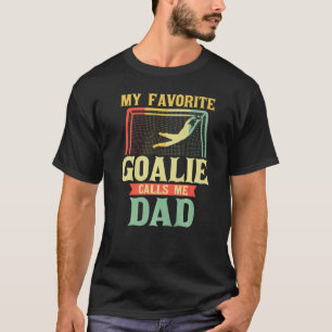 Camiseta Pai do Jogador de Futebol das Mulheres Goalie Padr