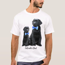 Pai do labrador - Cachorro-branco Dia de os pais d