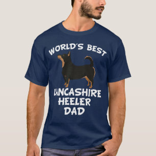 Camiseta Pai do Lancashire Heeler do mundo o melhor
