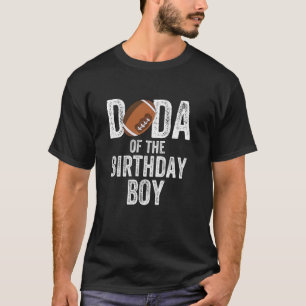 Camiseta Pai Do Menino De Aniversário Amante De Futebol Ame