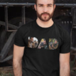 Camiseta Pai do Modelo de Foto de Cachorro<br><div class="desc">Este design pode ser personalizado escolhendo a opção Editar Design. Você também pode transferir para outros itens. Entre em contato comigo em colorflowcreations@gmail.com ou use a opção de bate-papo no topo da página se você quiser ter este design em outro produto ou precisar de assistência com este design. Veja mais...</div>
