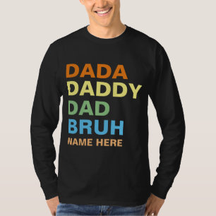 Camiseta Pai do PAI DADA BRUH