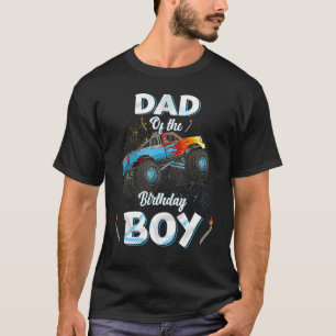 Camiseta Pai Do Pai De Homens Do Aniversário Do Monstro Do