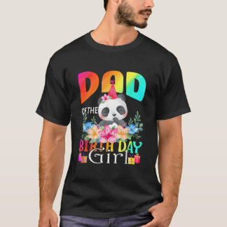 Camiseta Pai do Panda Unicórnio