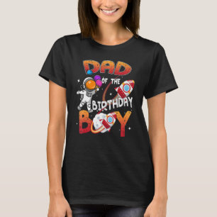 Camiseta Pai Do Parabéns Feliz Astro