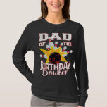 Camiseta Pai Do Partido Birthday Bowler Kid Boliche Party<br><div class="desc">Pai Do Partido Birthday Bowler Kid Boliche Party</div>