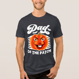 Camiseta Pai do Patch - Feliz Dia das Bruxas de Abóbora Eng