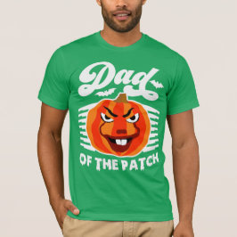 Camiseta Pai do Patch - Feliz Dia das Bruxas de Abóbora Eng