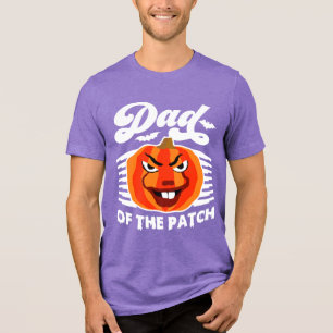 Camiseta Pai do Patch - Feliz Dia das Bruxas de Abóbora Eng