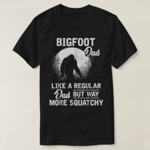 Camiseta Pai do Pé Grande Presente Divertido Sasquatch