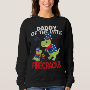 Camiseta Pai Do Pequeno Fogueiro Cute Patriotic Tre