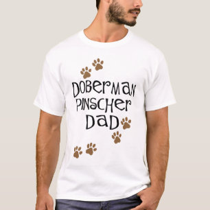 Camiseta Pai do Pinscher do Doberman
