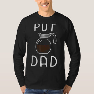 Camiseta Pai do Pote do Mens Café Drinker Fatherhood Caffet