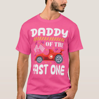 Camiseta Pai do Rápido Aniversário 1 rua Race Family Mat