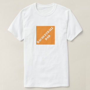Camiseta Pai do Raquetebol Pai Engraçado Pai Divertido Dia 