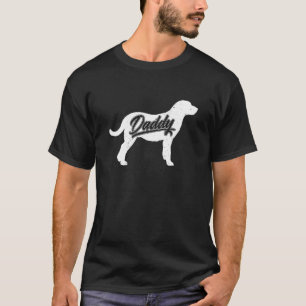 Camiseta Pai do Retriever do Labrador masculino Pais do Lab