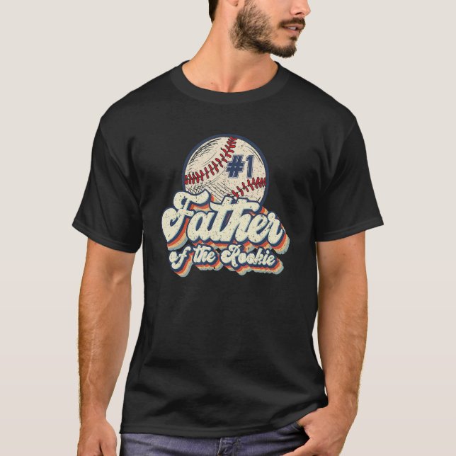 Camiseta Pai Do Rookie Do Ano Baseball F (Frente)
