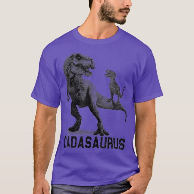 Camiseta Pai do Saurus do Daddysaurus T Rex Dinossaur Pai d (Frente)