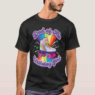 Camiseta Pai Do Skate Do Rolador De Leitura Engraçado Da Ra