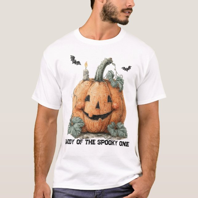 Camiseta Pai do Spooky One (Frente)