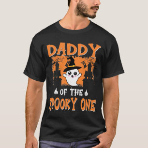 Camiseta Pai do Spooky One, primeiro aniversario Halloween