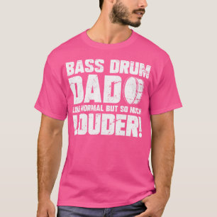 Camiseta Pai do tambor de Banda Engraçado Sensível