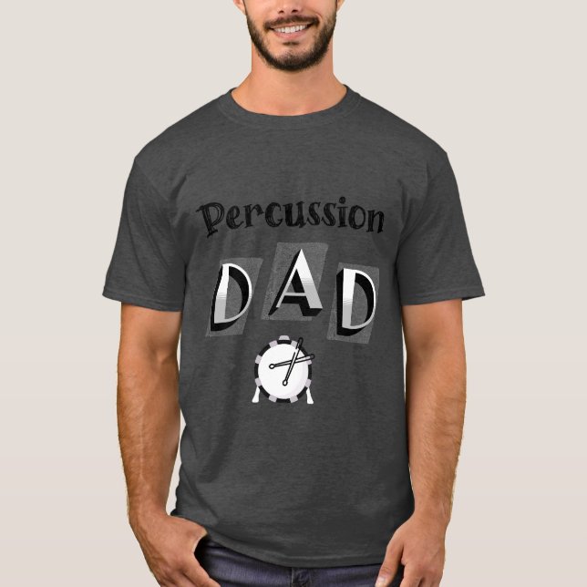 Camiseta Pai do tambor de perfuração (Frente)