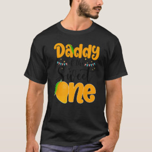 Camiseta Pai Do Tema 1rua Da Fruta De Uma Manga Doce