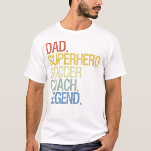 Camiseta Pai do treinador de futebol