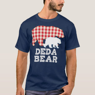 Camiseta Pai do Urso Excelente Deda Xadrez Vovô Dia do Pai