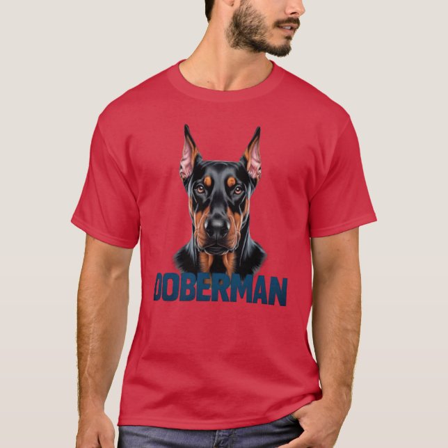 Camiseta Pai Doberman (Frente)
