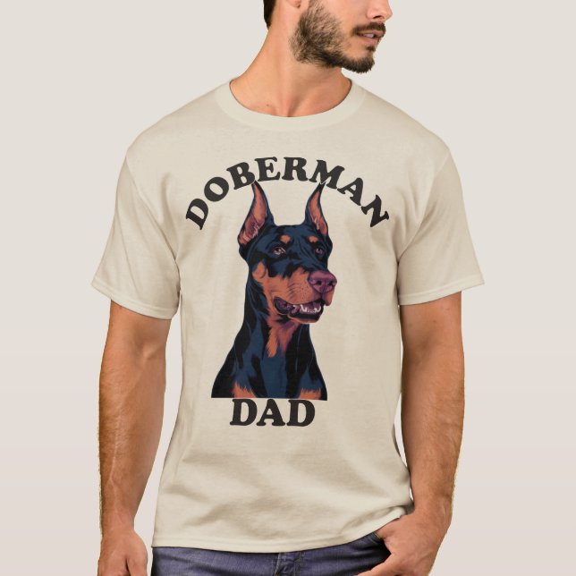Camiseta Pai Doberman (Frente)