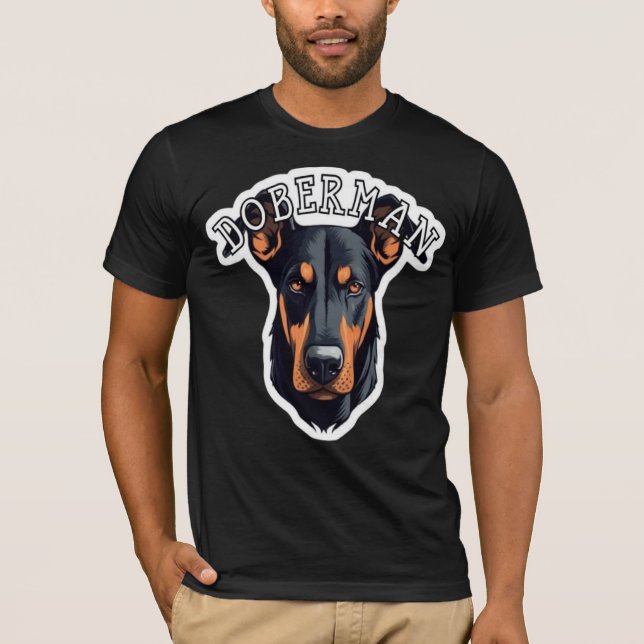 Camiseta Pai Doberman (Frente)