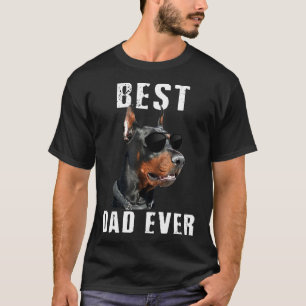 Camiseta Pai Doberman Pinscher