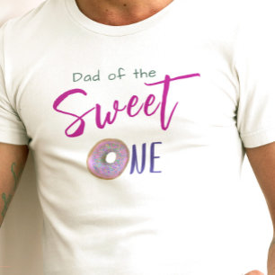 Camiseta Pai Doce, Uma Rosquinha, Festa de primeiro anivers