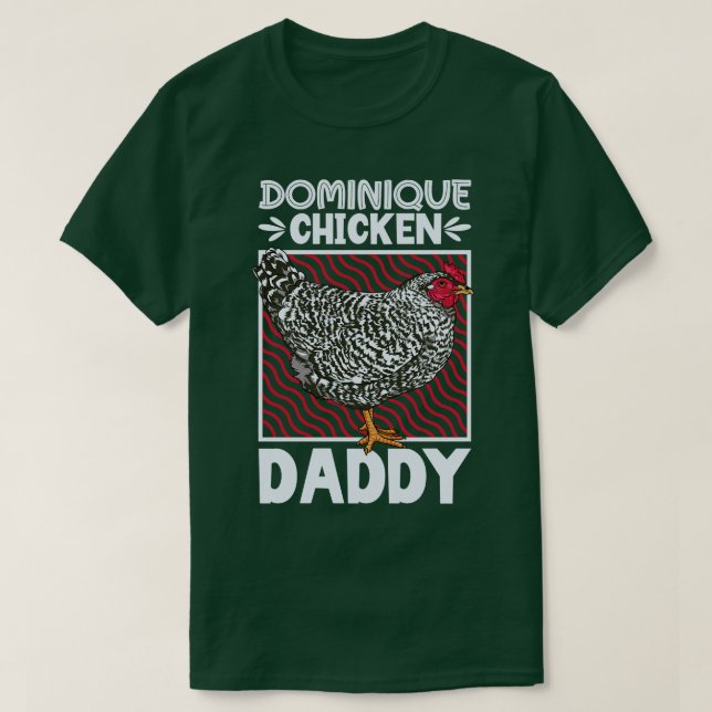 Camiseta Pai Dominique Chicken (Frente do Design)
