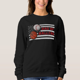 Camiseta Pai dos Atletas de Beisebol e Basquete Pai 1