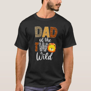 Camiseta Pai dos Dois Pai Selvagem, Bebê segundo Leão