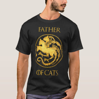Camiseta Pai Dos Gatos Pai De Gato