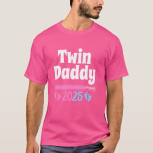 Camiseta Pai dos Gêmeos PAI GIRO EST. 2025 Futuro Padre T