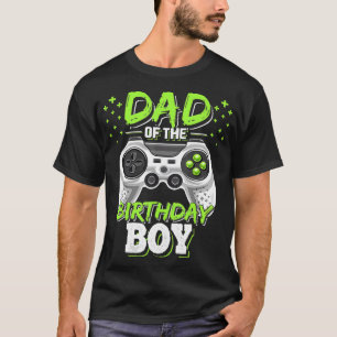 Camiseta Pai dos Homens do Aniversário que Combina com o Jo