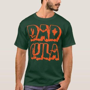 Camiseta Pai Dracula Monstro Costume Fácil Halloween